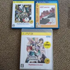 PS3 PSvita ゲームソフト3本セット