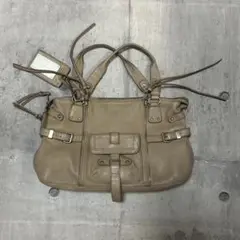 00s grunge leather gimmick bag y2k