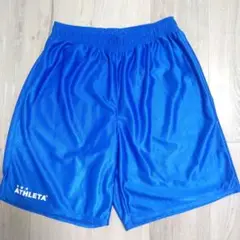 ATHLETA　アスレタ　サッカー　パンツ　半ズボン　ウェアー　青　ブルー