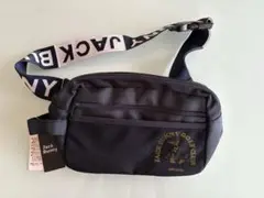 【新品】　JACK BUNNY メッシュショルダーバッグ ブラック