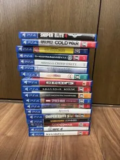 多様のPS4ゲームソフト(セットも可能)