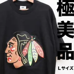 【極美品】シカゴブラックホークス Tシャツ Lサイズ NHL PROCLUB