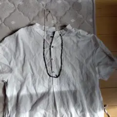 granpie シンプルな黒と黄色のネックレス