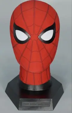 映画 スパイダーマン サムライミ版 レプリカ マスク 等身大　プロップ アトラク MARVEL - スパイダーマン【サム・ライミ版】レプリカマスクの