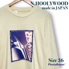 *人気*【N.HOOLYWOOD】デザインプリントTシャツ 日本製