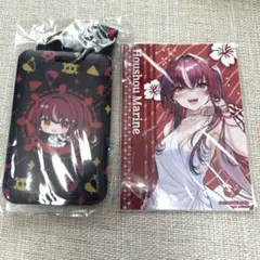 ホロライブ DMMスクラッチ カードホルダー 宝鐘マリン　おまけ付き