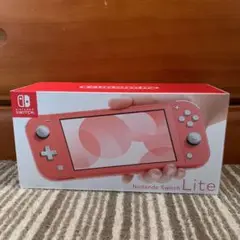 Nintendo Switch lite コーラルピンク 新品未開封