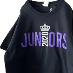 JUNIORS CLASS OF 2020 Tシャツ L ブラック 黒 古着