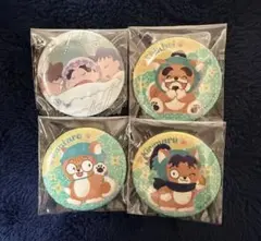 忍たま乱太郎 乱きりしん 缶バッジ 4個セット