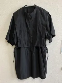 KBF シャツ 半袖 デザイン 黒
