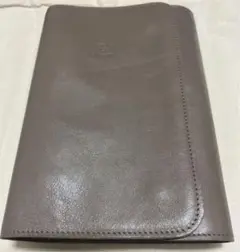 【新品未使用】イルビゾンデ フラップタイプ システム手帳 バイブルサイズ グレー