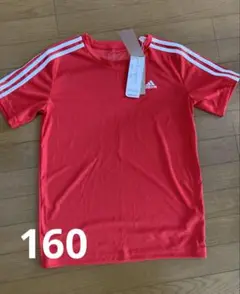 adidas AEROREADY レッド Tシャツ 160