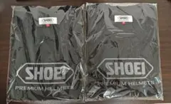 株主優待 SHOEI Tシャツ黒 M・Lサイズ 2枚セット