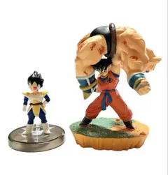 ドラゴンボール フィギュア ドラカプ 悟空 ナッパ 界王拳 ドラゴンボール HG 地球を賭けた超絶激闘編 孫悟空 悟空 ナッパ
