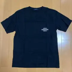 nano UNIVERSE 黒 Tシャツ ポケット付き
