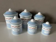 ◆SALE価格♡アンティークホーローBB社 アリュメット缶　ガーランド柄オレンジ Allumettes フランス アンティーク ホーロー アリュメット缶 B B
