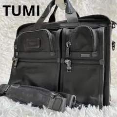 【美品】トゥミ　ビジネスバッグ　26108DH　ショルダーバッグ　A4収納可能