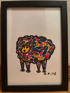 原画 手描き 高級感 一点物 『煌びやか』