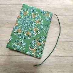 ブックカバー四六判　フラワーシーフ
