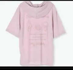 マイメロディ　パーカー　フード　ピンク　サンリオ　M 人気