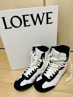 ロエベ　ハイカットスニーカー　美品