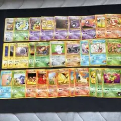 旧裏　〇〇のポケモン30枚セット
