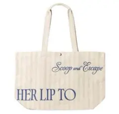 Scoop and Escape Large Tote　navy