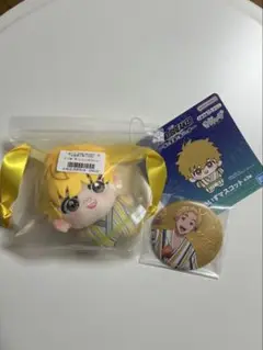 一番くじ ウィンドブレイカー D賞きららいずマスコット＆H賞 缶バッジ