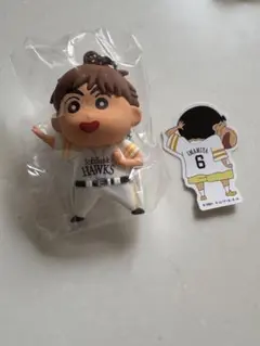 今宮健太　ソフトバンクホークス　クレヨンしんちゃん　ラバーマスコットキーチェーン