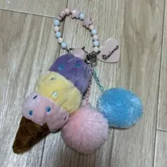 スイマー SWIMMER アイスクリーム ぬいぐるみ チャーム ファンシー