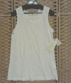 新品dgyコットンレース使いタンクトップ