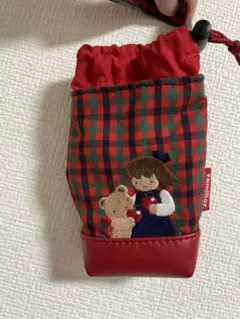 ファミリア♡ジェルケース 赤チェック FXチェック