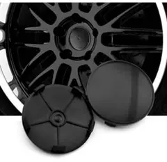 ホイールセンターキャップ 69mm 64mm 4個 ブラック ホイールカバー