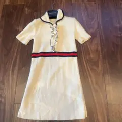 グッチ パールボタンワンピース
