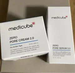 メディキューブ ZERO CREAM&Pore Serumセット