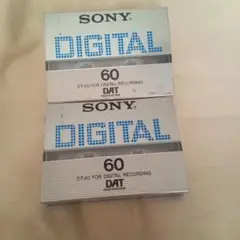 SONY DAT デジタルオーディオテープ　DT-60 未使用品