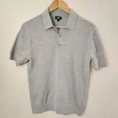 UNIQLOユニクロ ウォッシャブルニットポロシャツ