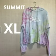 SUMMIT タイダイ フード付きパーカー 【XL】