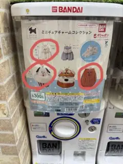 ガチャガチャ　ミニチュアチャームコレクション