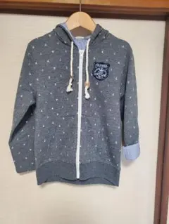 NAVY フード付きパーカー 150cm グレー