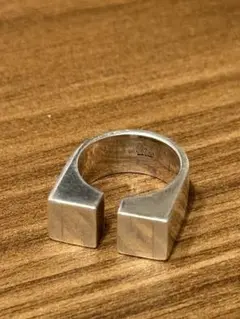 廃盤モデル 8〜9号GUCCI GG LOGO silver925 指輪