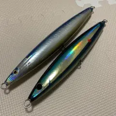 マニファクチャーナリマン ルアー4本セット キハダマグロキャスティング マニュファクチャーナリマン 喝飛 KP-1 ホロ貼り : DEEP BLUE