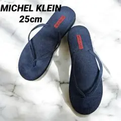 ビーチサンダル MICHEL KLEIN 25cm デニム地