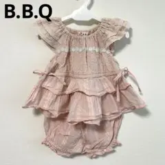 B.B.Q ベビー　セットアップ　ピンク フリル