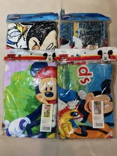 ディズニー　バスタオル　4点セット