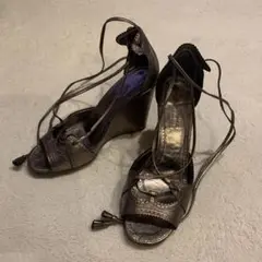 エルメス レースアップサンダル