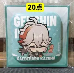 公式正規品　楓原万葉　缶バッジ　20点　原神　カフェ　コラボ　菱形 原神 運命の日シリーズ 缶バッジ Genshin 楓原万葉（2023 Ver