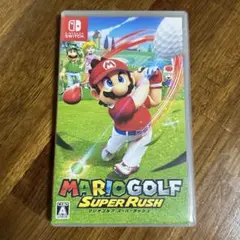 Switchソフト　マリオゴルフスーパーラッシュ