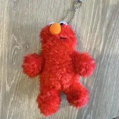エルモ ぬいぐるみマスコット ボールチェーン付き