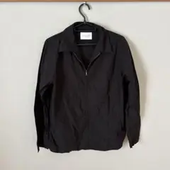 URBAN RESEARCH DOORS ブラック　ジャケット　シャカシャカ素材